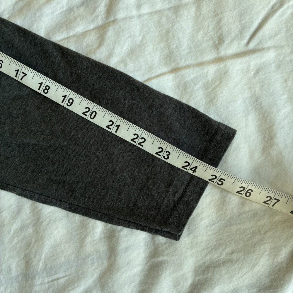 Research Flat Earth T-shirt Men's Large Long Sleeve Gray - Picture 9 of 12